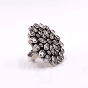 Sterling Silver Ring with Cubic Zirconia (A-RL 114)