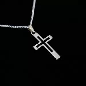 Silver Cross Pendant (CA-PF 88)