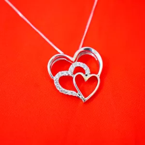 Silver Pendant with Zirconia (SU-PF 15)