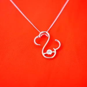 Silver Pendant with Zirconia (J-PF 255)