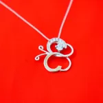 Silver Pendant with Zirconia (J-PF 257)